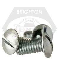 5/16"-18 x 1 1/4" Machine Screws, Slotted Truss Head, Zinc Cr+3, Full Thread, Qty 1200 Buy Today