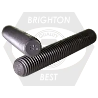 1/2"-13 x 2 1/4" B7 Stud Plain (End To End), Qty 10 Markdown
