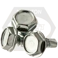 One Day Deal 6-20 x 1 1/2" Self-Drilling Screws, Unslotted Indent Hex Washer Head HWH, 3 PointZinc Cr+3, Full Thread, Qty 4000