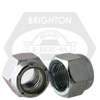 2 1/2"-4 Nylon Insert Lock Nuts, NU (Heavy), Grade N2 (A), Zinc Cr+3, UNC Coarse, Low Carbon Steel, Qty 8 Save Now