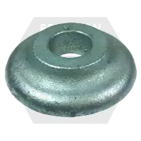 Best Price 3/4" Ogee Washers, Class 30 Grey Iron, Hot-Dipped Galvanized HDG, Qty 60