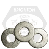 3" USS Flat Washers, Hot-Dipped Galvanized HDG, Low Carbon Steel, Qty 50 Markdown