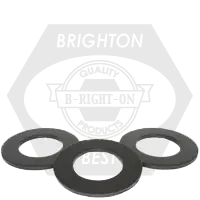 5/8" SAE Flat Washers, Plain Finish, Medium Carbon Steel, Thru-Hardened (Imported), Qty 1340 Sale