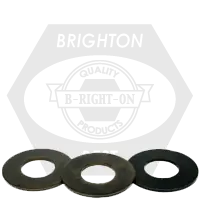 7/8" USS Flat Washers, Plain Finish, Medium Carbon Steel, Thru-Hardened (Import), Qty 350 Must Have