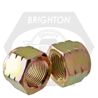 1 3/8"-6 Nylon Insert Lock Nuts, Grade C (N8), Zinc-Yellow Cr+6, Qty 35 Secure Checkout