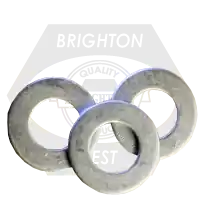 3/8" SAE Flat Washers, Hot-Dipped Galvanized HDG, Low Carbon Steel, Qty 50 Deal