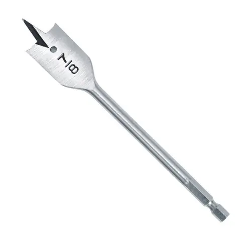 Seasonal Sale 1/2" x 6" Spade Bit 1/4" Hex Shank Spade Bit, Qty 1
