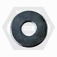 M18 Fender Washers, Grade A, Zinc Cr+3, DIN 9021B, Qty 300 Low Price