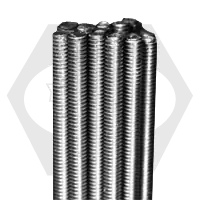 Best Price 1 3/4"-5 x 6 ft Unc A307 Grade A All Thread Rods Zinc Cr+3, Qty 1