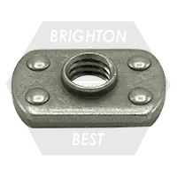 Hot Deal 10-32 Spot Weld Nut, 4 Projections, Qty 5000