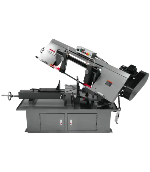 In Demand JET JT9-413400-4 HBS1220DC 12" x 20" Semi Auto Variable Speed Dual Column Bandsaw 3HP, 460V, 3Ph
