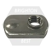 M8 x 1.25-6H Spot Weld Nut, Single Tab, Single Projection, Qty 1500 Genuine