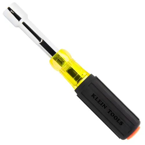 Fresh Stock Klein Tools 654916 Color-Coded Hollow-Shaft Heavy-Duty Nut Driver, 9/16-Inch