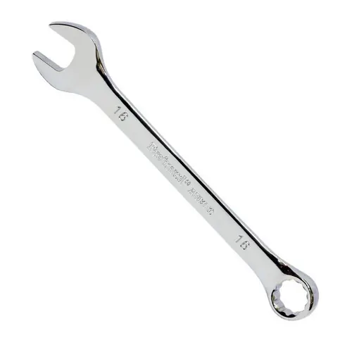 Don't Miss Out 1/2" Chrome Finish Proferred Combination Wrench , Qty 1