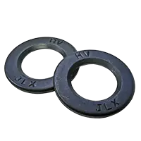 Express Delivery M36 Metric Structural Flat Washers, Grade A, Plain Finish, DIN 6916, Qty 100
