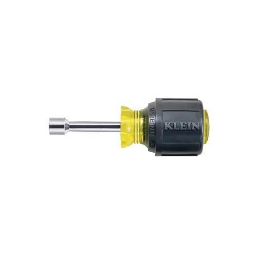 Klein Tools 610-5/16 5/16-Inch Stubby Nut Driver, 1-1/2-Inch Shaft, Cushion-Grip Express Delivery