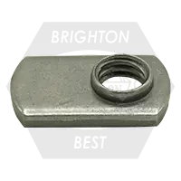 Budget M8 x 1.25-6H Spot Weld Nut, Single Tab, Qty 1700