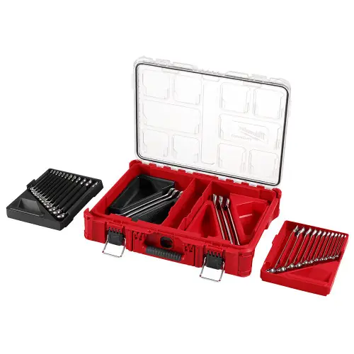 Flash Sale Milwaukee Tool 48-22-9485 30pc Metric & SAE Combination Wrench Set with PACKOUT Organizer