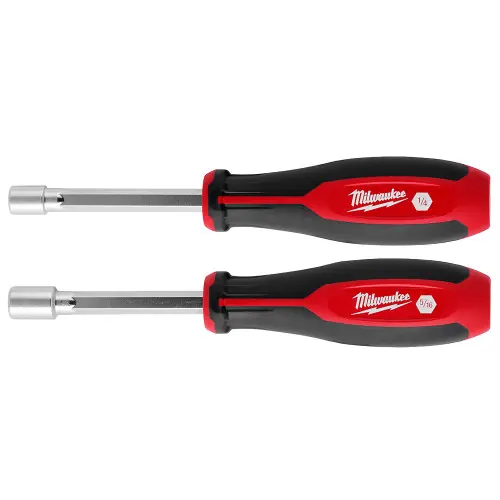 Place Order Milwaukee Tool 48-22-2542 2pc SAE HollowCore Magnetic Nut Driver Set
