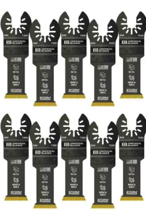 Free Returns Milwaukee IBOAT330-10 ONE FIT 1-1/8" TIN METAL BLD 10PC