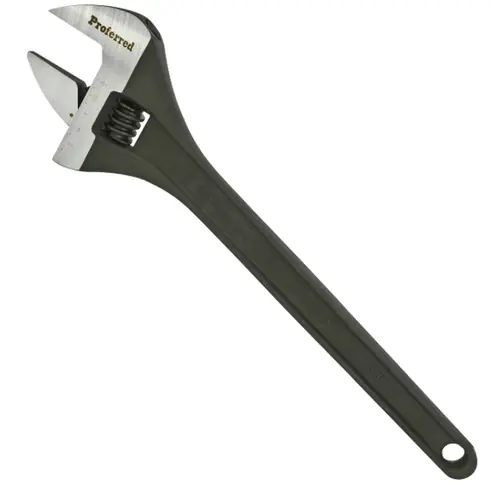 10" Chrome Finish Proferred Standard Adjustable Wrench , Chrome Finish, Qty 1 Genuine