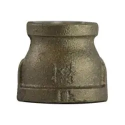 ANDERSON METALS 738119-1608 Reducing Coupling, 1-in FPT x 1/2-in FPT, Bronze Markdown