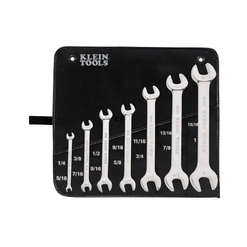Klein Tools 68452 Open-End Wrench Set, 7-Piece Seasonal Sale