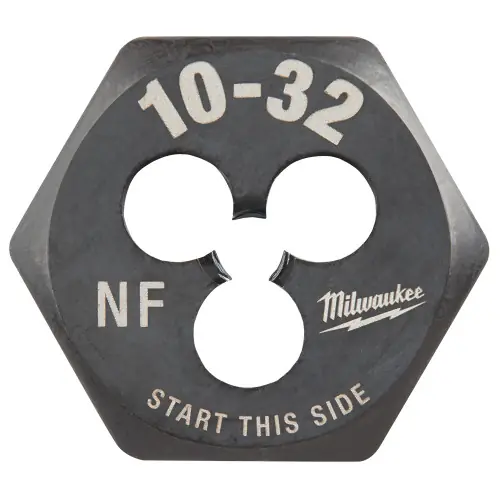 Discount Milwaukee Tool 49-57-5327 10-32 NF 1-Inch Hex Threading Die
