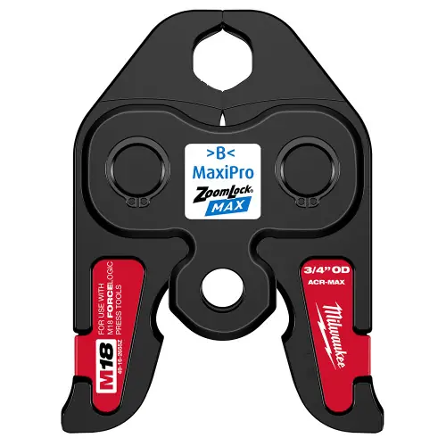 High Quality Milwaukee Tool 49-16-2655Z 3/4" ZoomLock MAX Press Jaw for M18 FORCE LOGIC Press Tools