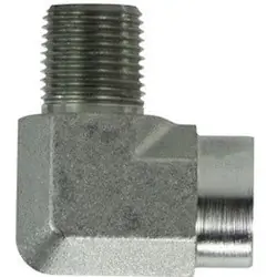 Midland Metal 550232 90-deg Street Pipe Elbow, 2-in Male NPTF x 2-in Female NPTF, Steel In Demand