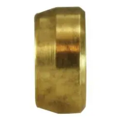 Midland Metal 20384 Sleeve, 3/8 in Flareless Tube, Brass Fan Favorite