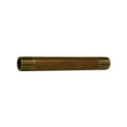 Get Yours Midland Metal 42008 Nipple, 1/8 in MPT x 1/8 in MPT, 4-1/2 in, Brass