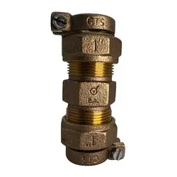 Midland Metal 9621216LF Pack Joint Coupling, 3/4-in Pack Joint (CTS) x 1-in Pack Joint (CTS), Lead-Free Bronze Order Now
