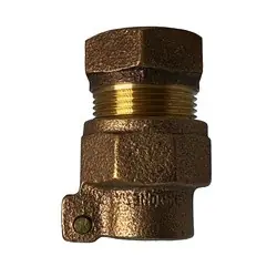 Midland Metal 9661616PEPLF Pack Joint Adapter, 1-in FIP x 1-in Pack Joint (PEP), Lead-Free Bronze Brand New