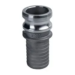 Big Sale Midland Metal E-CGE-300-A1 Economy Series Type E Cam and Groove Adapter, 3-in Male Adapter x 3-in Hose Shank, Aluminum