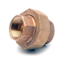 Midland Metal 44608LFUSA Union, 2-in Female NPT x 2-in Female NPT, Lead-Free Bronze Direct From Factory