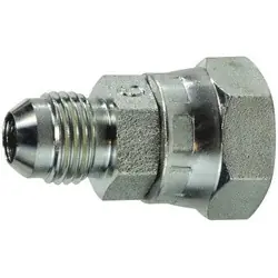 Cheap Midland Metal 7004-08-06 Adapter, 1/2-in Male JIC x 3/8-in Female BSPP Swivel, Steel