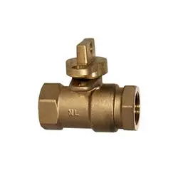 Trusted Brand Midland Metal 970260 Curb Stop Ball Valve, 3/4-in Nominal, FIP x FIP, Lead-Free Bronze