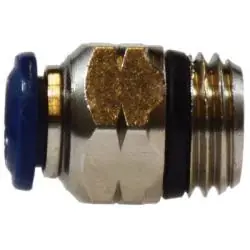 Luxury Midland Metal 20060NA Male Adapter, 1/2-in Push-to-Connect x 1/4-in Male Global Thread, Brass, Nickel-Plated