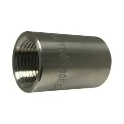 Midland Metal 63418B1 Barstock Coupling, 2 in FPT x 2 in FPT, Stainless Steel, 1000 lb Limited Offer