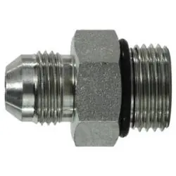 Trending Midland Metal 640065 Adapter, 3/8-in Male JIC x 5/16-in Male O-Ring Boss, Steel