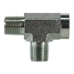 Midland Metal 560332 Tee 2-in Male NPTF x 2-in Female NPTF x 2-in Male NPTF, Steel Limited Offer