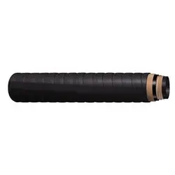 Buchanan Rubber IVB-150 Industrial Vacuum Hose, 1-1/2 in Nominal, 100 ft L, 40 psi, Rubber Tube, Black Sale