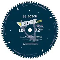 Bosch DCB1072 10 In. 72 Tooth Edge Circular Saw Blade for Laminate Time-Limited