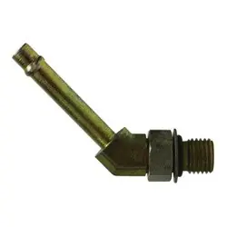 Midland Metal 4603NWO10 45-deg Elbow, 5/8-in Hose Barb x 5/8-in Male Adjustable O-Ring Boss, Steel Markdown