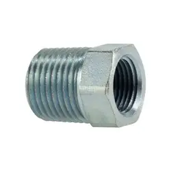 Midland Metal 54064840 Hex Pipe Reducer Bushing, 3-in Male NPTF x 2-1/2-in Female NPTF, Steel Flash Sale