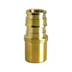 Midland Metal 35081SCE Cold Expansion Adapter, 1-in Cold-Expansion PEX x 1-in Male Sweat, Lead-Free Brass Shop Now