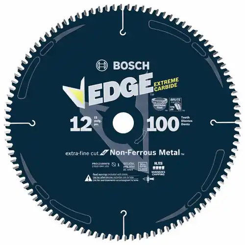 Cheap Bosch PRO12100NFB 12 In. 100 Tooth Edge Non-Ferrous Metal-Cutting Circular Saw Blade