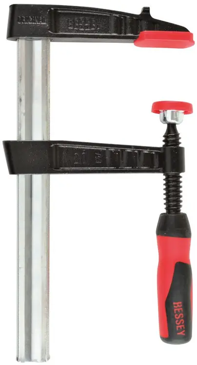Luxury Bessey TG4.024+2K Clamp, woodworking, F-style, 2K handle, replaceable pads, 4 In. x 24 In., 880 lb, 10 Pack