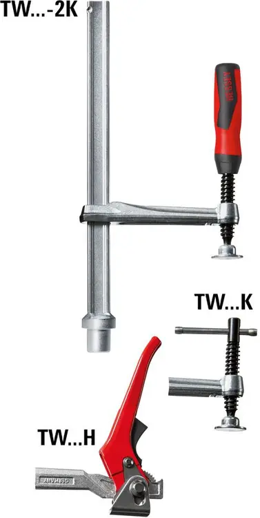 Bessey TW16-20-10H Table Clamp, 8 x 4, lever, 16 mm, 1 Pack Today Only